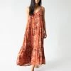 Natural Life Riley Maxi Dress - Orange Floral -Natural Life Shop 1A2A0313