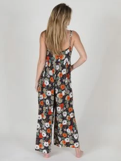 Natural Life Patti Jumpsuit Orange - Purple Daisies 12 Natural Life Patti Jumpsuit Orange - Purple Daisies -Natural Life Shop 1A2A3288