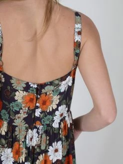 Natural Life Patti Jumpsuit Orange - Purple Daisies 13 Natural Life Patti Jumpsuit Orange - Purple Daisies -Natural Life Shop 1A2A3290