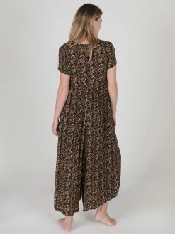 Natural Life Avery Wide-Leg Jumpsuit - Black Branches -Natural Life Shop 1A2A3319