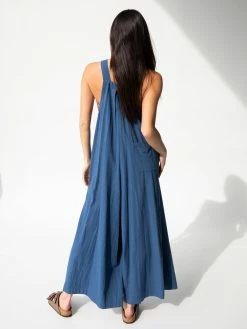 Natural Life Carrington Wide-Leg Jumpsuit - Washed Navy -Natural Life Shop 1A2A4736