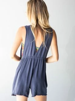 Natural Life Carly Romper - Navy -Natural Life Shop 1A2A5298