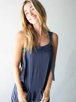 Natural Life Carly Romper - Navy -Natural Life Shop 1A2A5308