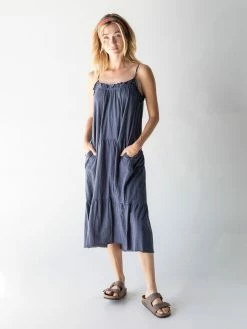 Natural Life Harley Knit Midi Dress - Navy -Natural Life Shop 1A2A5314