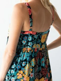 Natural Life Sidney Maxi Dress - Black Coral Floral -Natural Life Shop 1A2A5493