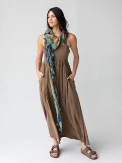 Natural Life Bailey Maxi Dress - Mushroom -Natural Life Shop 1A2A5952