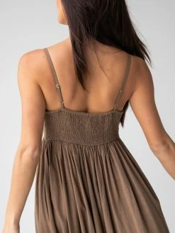 Natural Life Bailey Maxi Dress - Mushroom -Natural Life Shop 1A2A5990