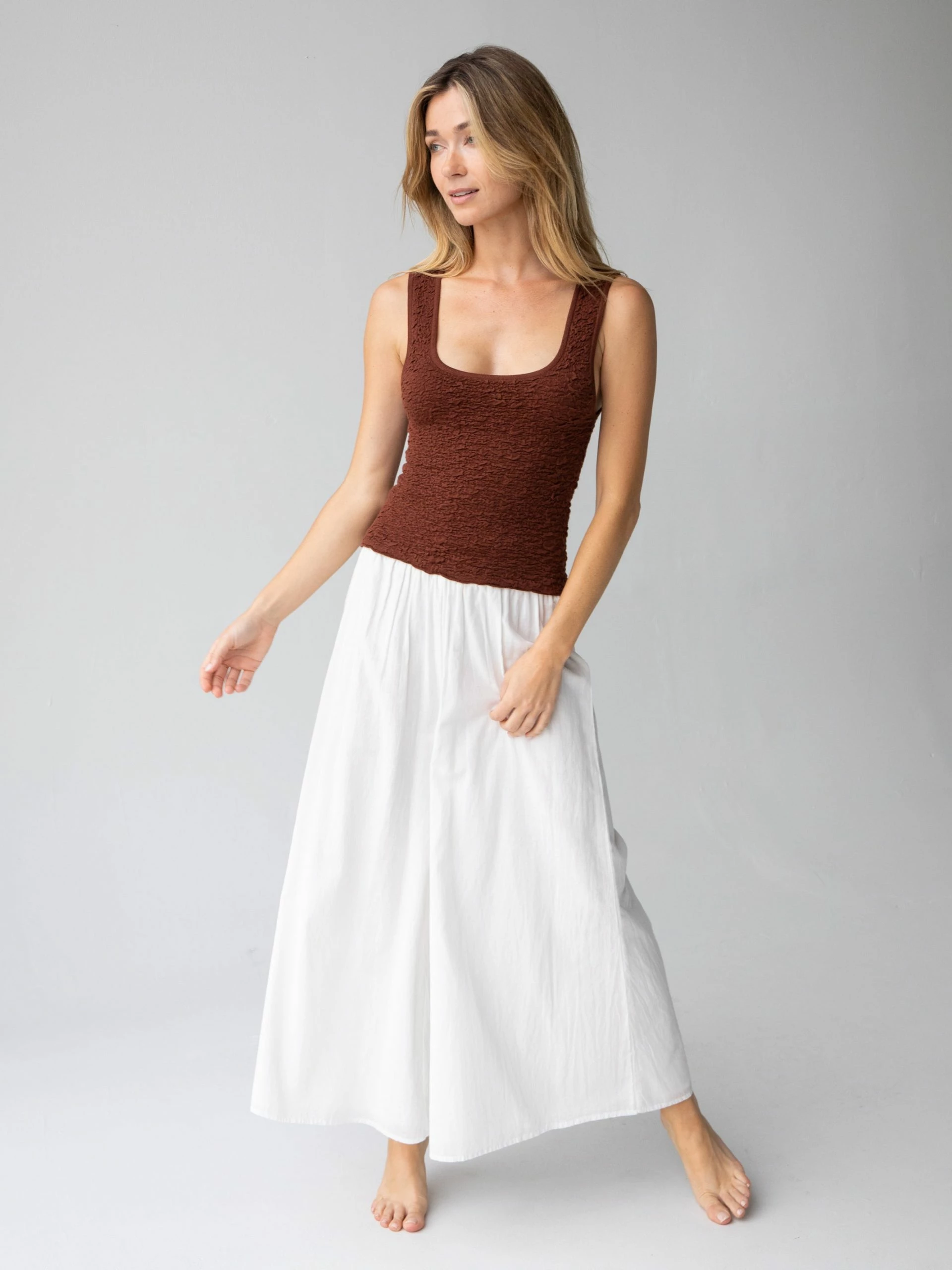 Natural Life Cara Wide-Leg Pants - White 5 Natural Life Cara Wide-Leg Pants - White - Image 3