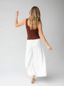 Natural Life Cara Wide-Leg Pants - White 9 Natural Life Cara Wide-Leg Pants - White -Natural Life Shop 1A2A6119