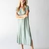 Natural Life Frankie Knit Tee Shirt Midi Dress - Bay -Natural Life Shop 1A2A6257