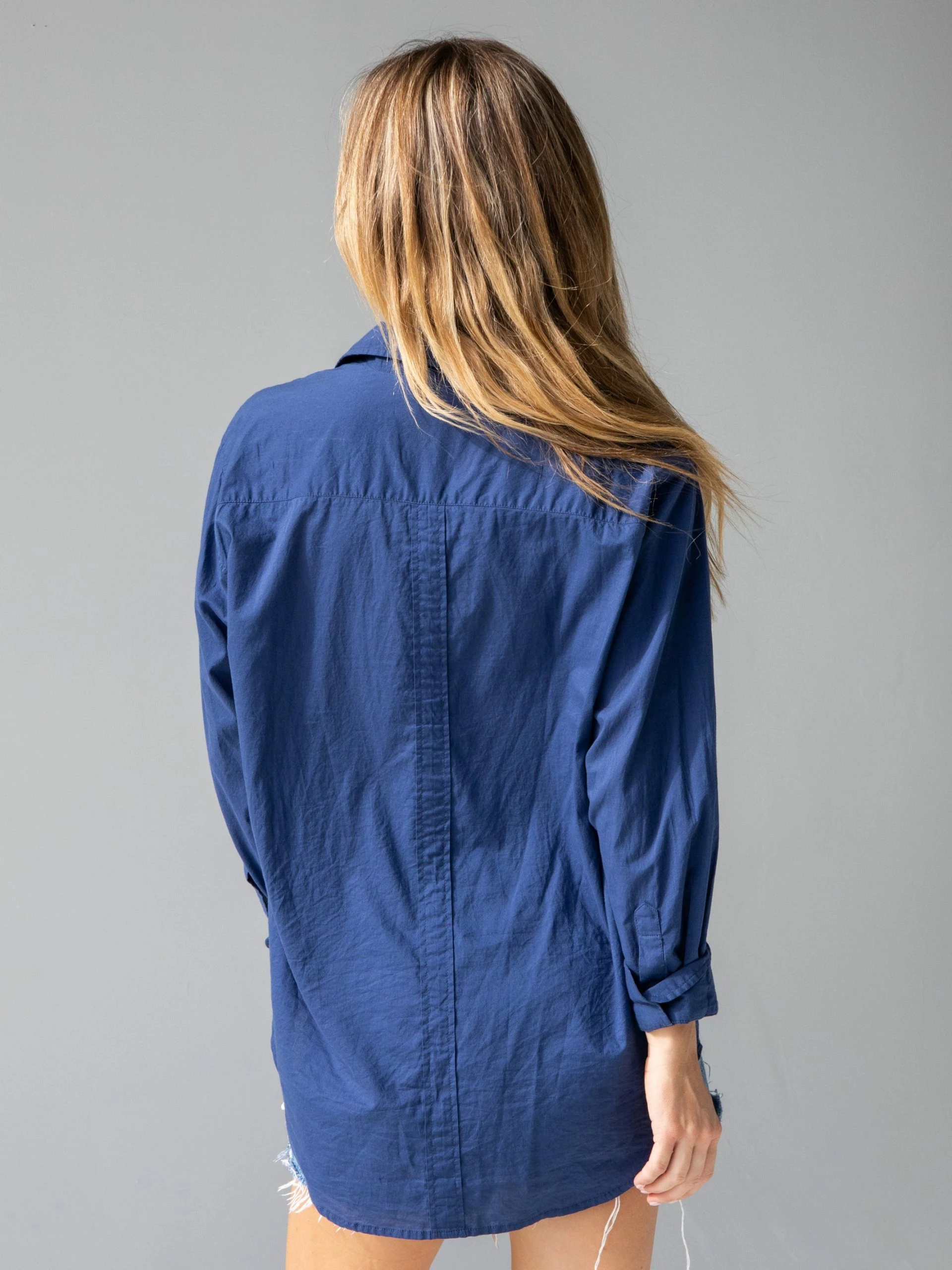 Natural Life Lived In Button Down Shirt - Navy 5 Natural Life Lived In Button Down Shirt - Navy - Image 3