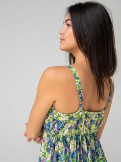 Natural Life Elizabeth Maxi Dress - Green Floral -Natural Life Shop 1A2A7428
