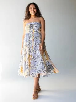 Natural Life Laurel Convertible Skirt - Blue Patchwork -Natural Life Shop 1A2A8515 Edit