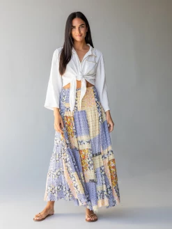 Natural Life Lola Tie Button Down - White -Natural Life Shop 1A2A8522 Edit 20copy