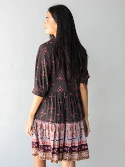 Natural Life Becca Dress - Mocha Tulip -Natural Life Shop 1A2A8734