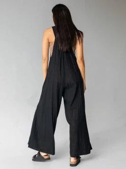 Natural Life Carrington Wide-Leg Jumpsuit - Black -Natural Life Shop 1A2A9868