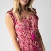 Natural Life Havana Nights Maxi Dress - Cranberry Cream 1 Natural Life Havana Nights Maxi Dress - Cranberry Cream -Natural Life Shop 484A0113 20copy
