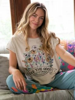 Natural Life Frankie Boxy Tee Shirt - See The Good
