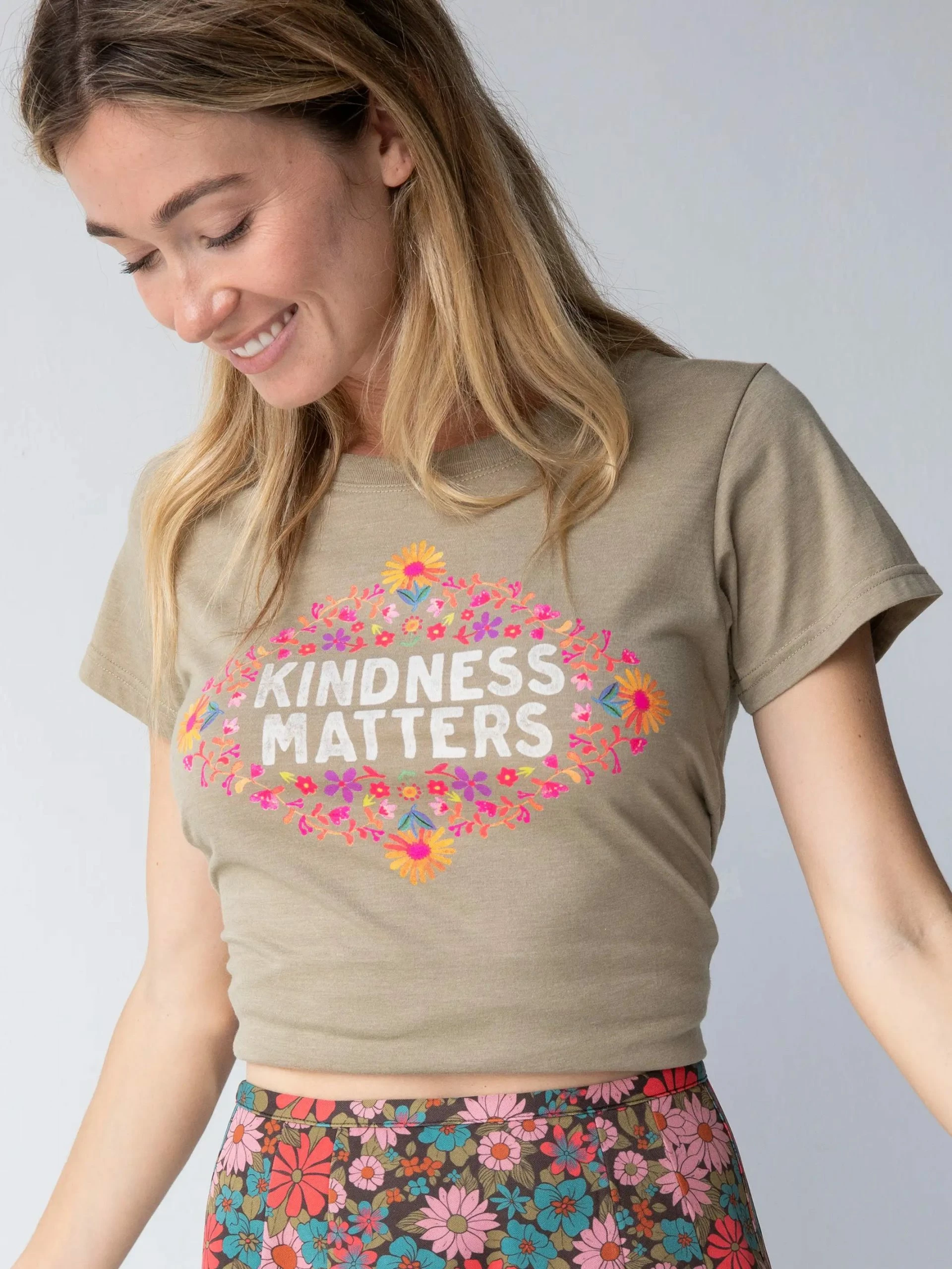 Natural Life Perfect Fit Tee Shirt - Kindness Matters 5 Natural Life Perfect Fit Tee Shirt - Kindness Matters - Image 3