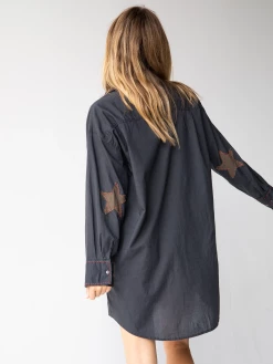 Natural Life Lesli Shirt Dress - Charcoal 6 Natural Life Lesli Shirt Dress - Charcoal -Natural Life Shop 484A1136 20copy