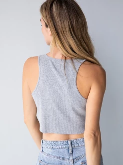 Natural Life So Easy Racerback Tank Top - Heather Grey -Natural Life Shop 484A1261 20copy
