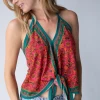 Natural Life Isla Halter Top - Burnt Orange Red Floral 2 Natural Life Isla Halter Top - Burnt Orange Red Floral -Natural Life Shop 484A1316 20copy