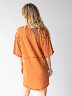 Natural Life Charlie V-Neck Dress - Burnt Orange 10 Natural Life Charlie V-Neck Dress - Burnt Orange -Natural Life Shop 484A1727 20copy