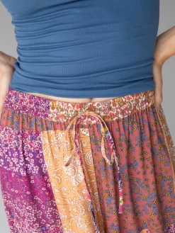 Natural Life Patchwork Wide-Leg Pant - Multicolor -Natural Life Shop 484A1826 20copy