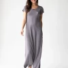 Natural Life Logan Maxi Dress - Charcoal -Natural Life Shop 484A1841 20copy
