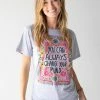 Natural Life Boyfriend Tee Shirt - Change Your Mind