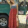 Natural Life Patti Side Slit Maxi Dress - Red Orange Mixed Print -Natural Life Shop 484A4151 LicensePlateEdit 20copy