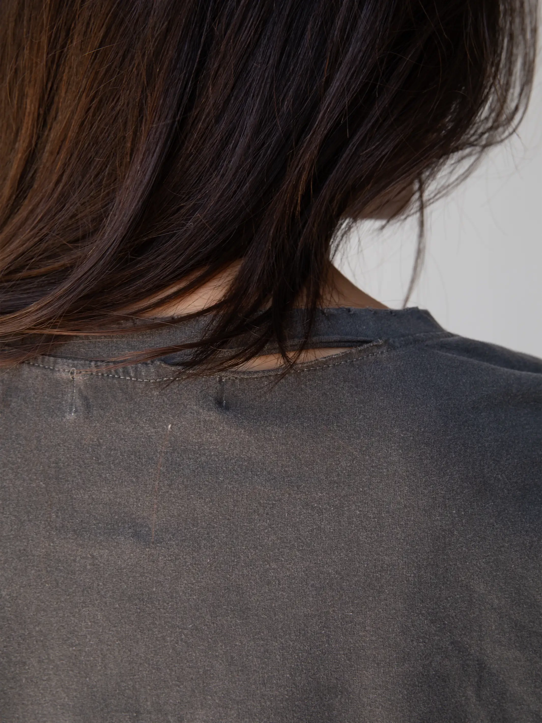 Natural Life Noah Distressed Tee - Charcoal 5 Natural Life Noah Distressed Tee - Charcoal - Image 3