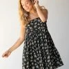 Natural Life Patti Dress - Black Bouquets -Natural Life Shop 484A5073