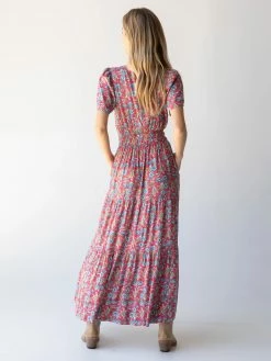 Natural Life Bella Maxi Dress - Red Olive Leaf -Natural Life Shop 484A5285 20copy