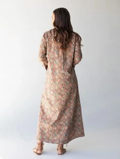Natural Life Drew Cotton Shirt Dress - Rusty Floral -Natural Life Shop 484A5766