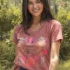 Natural Life Boho Tee Shirt - Rust Folk Flower -Natural Life Shop 484A5893 20copy 0d666325 4bc4 49f0 bf50 cf6df6fc4ac8