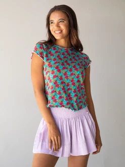 Natural Life Daisy Skort - Lavender -Natural Life Shop 484A6357