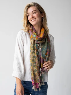 Natural Life Sayulita Scarf - Patchwork -Natural Life Shop 484A6964 20copy