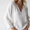 Natural Life Robyn Gauze Top - White -Natural Life Shop 484A6984 20copy