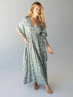 Natural Life Sanibel Kaftan Dress - Sage Green Floral 13 Natural Life Sanibel Kaftan Dress - Sage Green Floral -Natural Life Shop 484A7007 20copy
