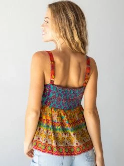 Natural Life Patricia Top - Cream Pink Border 7 Natural Life Patricia Top - Cream Pink Border -Natural Life Shop 484A7201 20copy