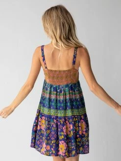 Natural Life Patricia Dress - Navy Grey Border 8 Natural Life Patricia Dress - Navy Grey Border -Natural Life Shop 484A8374