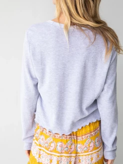 Natural Life Long Sleeve Waffle Tee Shirt - Heather Grey 9 Natural Life Long Sleeve Waffle Tee Shirt - Heather Grey -Natural Life Shop 484A8482 20copy