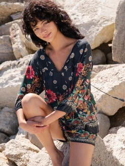 Natural Life Maribel Shorts - Black Floral Mushroom -Natural Life Shop 484A8586 20copy e7bdb3d1 2899 4c30 bc06 4ab242b196b7