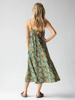Natural Life Lizzie Midi Dress - Green Orange Floral 11 Natural Life Lizzie Midi Dress - Green Orange Floral -Natural Life Shop 484A8868 20copy