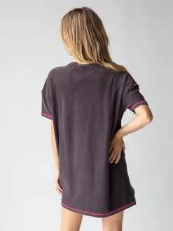 Natural Life Inside Out Sweatshirt Dress - Charcoal 9 Natural Life Inside Out Sweatshirt Dress - Charcoal -Natural Life Shop 484A8997 20copy
