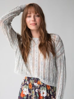 Natural Life Millie Cropped Sweater - Light Blue 9 Natural Life Millie Cropped Sweater - Light Blue -Natural Life Shop 484A9944 20copy