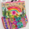 Natural Life Recycled Zipper Pouch - Grateful -Natural Life Shop BAG000077