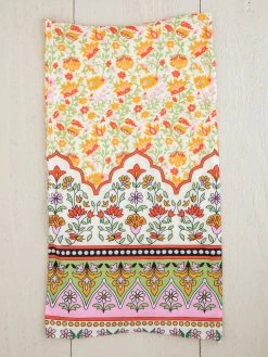 Natural Life Full Boho Bandeau® Headband - Lilac Orange Border -Natural Life Shop BBW000071 1