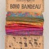 Natural Life Full Boho Bandeau® Headband - Rainbow Borders -Natural Life Shop BBW327 5
